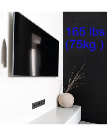 MOCNY UCHWYT TV WIESZAK DO TELEWIZORA REGULOWANY 40-80 CALI ŚCIENNY