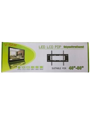 MOCNY UCHWYT TV WIESZAK DO TELEWIZORA REGULOWANY 40-80 CALI ŚCIENNY