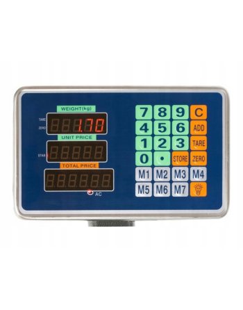 Waga Magazynowa Elektroniczna Sklepowa LCD 150kg Platformowa Towarowa Mocna