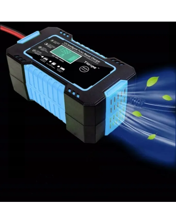 AUTOMATYCZNY INTELIGENTNY PROSTOWNIK ŁADOWARKA AKUMULATORA LCD 12V 6A