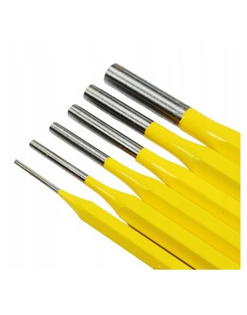 ZESTAW WYBIJAKÓW SZEŚCIOKĄTNE PUNKTAKI CRV ELEKTROMET