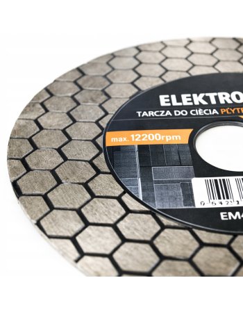 TARCZA 125mm DIAMENTOWA DO PŁYTEK GRESU GLAZURY SZLIFOWANIA CIĘCIA 45° BL.