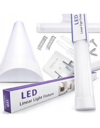 Lampa Natynkowa LED 120cm 36W 3600lm Świetlówka Do Warsztatu Garażu 6500K