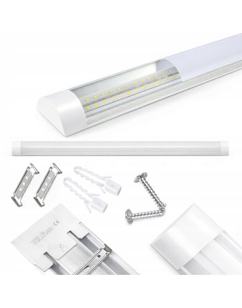 Lampa Natynkowa LED 120cm 36W 3600lm Świetlówka Do Warsztatu Garażu 6500K