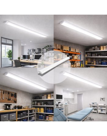 Lampa Natynkowa LED 120cm 36W 3600lm Świetlówka Do Warsztatu Garażu 6500K