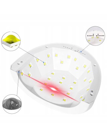 Lampa do paznokci Dual UV/LED 48W SUNone SUN 1S Z TIMEREM SUN 1