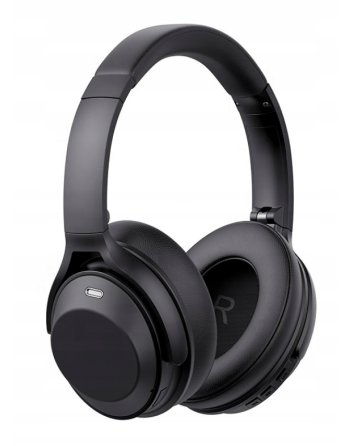 Słuchawki Bezprzewodowe Nauszne z Mikrofonem Bluetooth 5.4 do 50h Grania SD