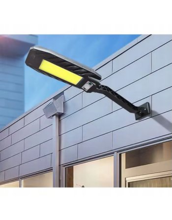 LAMPA SOLARNA OGRODOWA ZEWNĘTRZNA LED ULICZNA Z CZUJNIKIEM RUCHU ZMIERZCHU