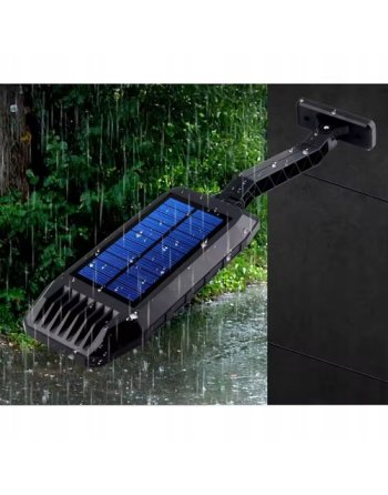 LAMPA SOLARNA OGRODOWA ZEWNĘTRZNA LED ULICZNA Z CZUJNIKIEM RUCHU ZMIERZCHU