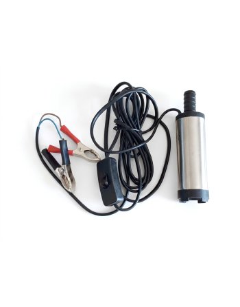 POMPKA DO PALIW DO SPUSZCZANIA WODY OLEJU 12V ELEKTRYCZNA SAMOCHODOWA