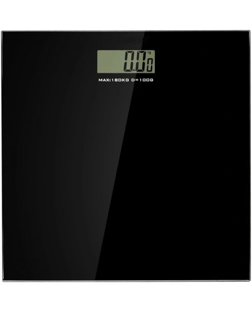 ELEKTRONICZNA WAGA ŁAZIENKOWA SZKLANA 6 MM LCD XL